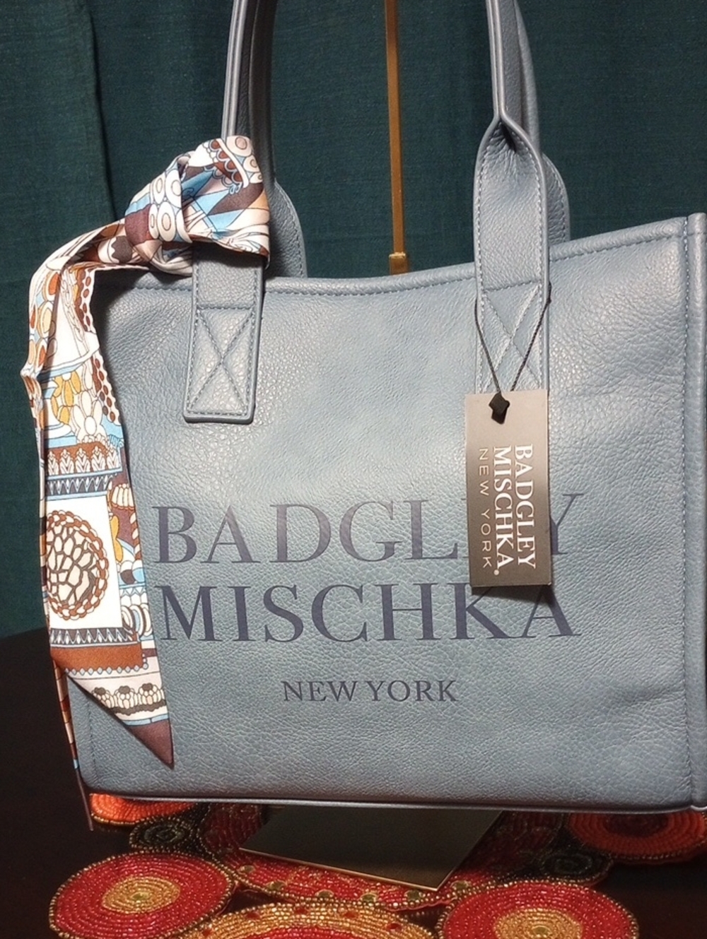 Badgley Mischka NY Elle Tote - Picture 9 of 16